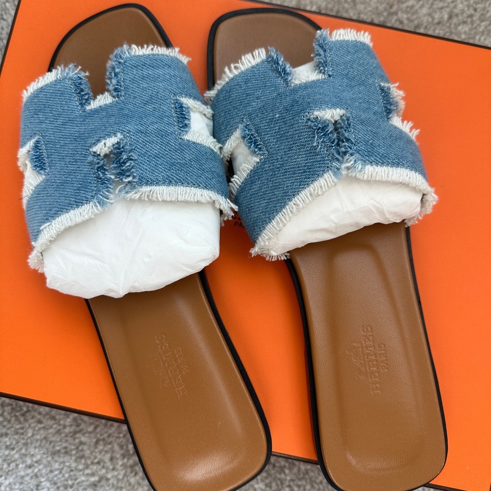 Blue Denim Oran Sandals